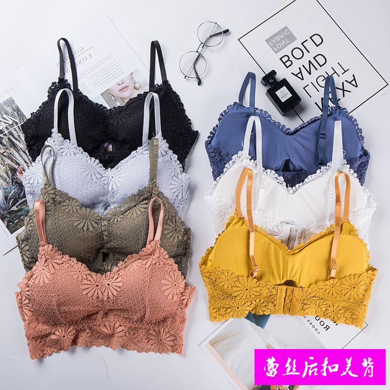 Lace Bralette Set - 3D Sexy girl lace Lingerie Seamless