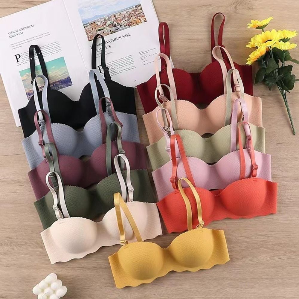 Wirefree Bra Comfort - Sexy Comfort Seamless Bra Candy Color