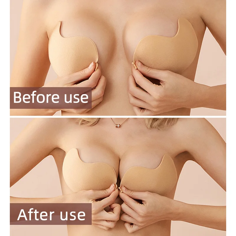 Sexy Women's Bra Invisible Pus - огляд і ціна Backless Bra Sticky