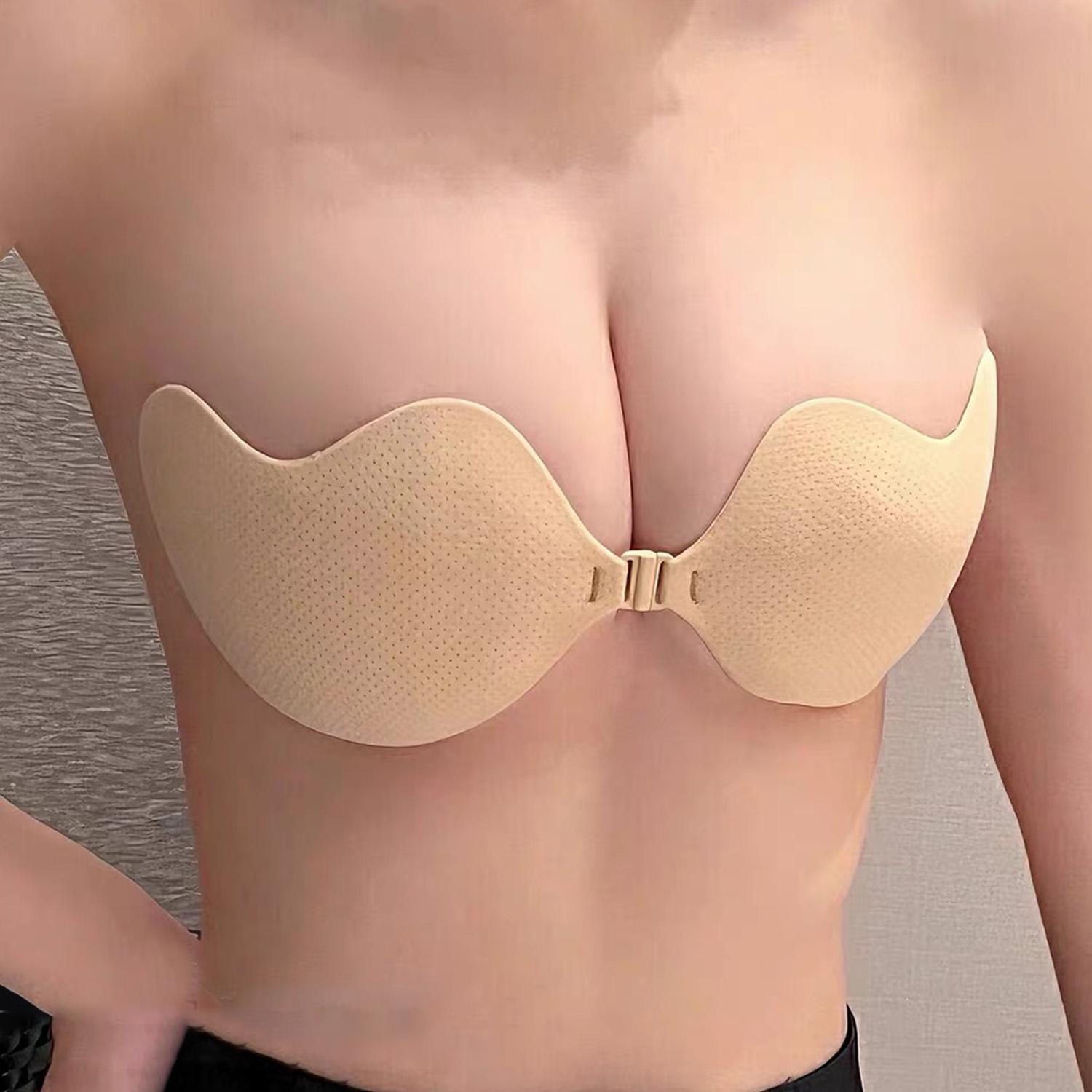 Backless Invisible Push Up Bra - огляд і ціна Strapless Bra Adhesive