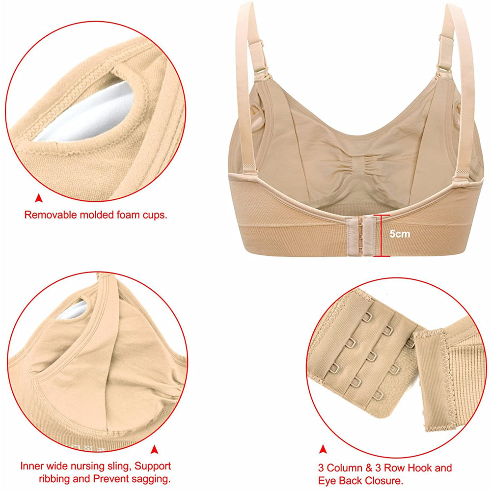 Womens Maternity  Nursing Bra  - огляд і ціна Sleep Bra Bralette