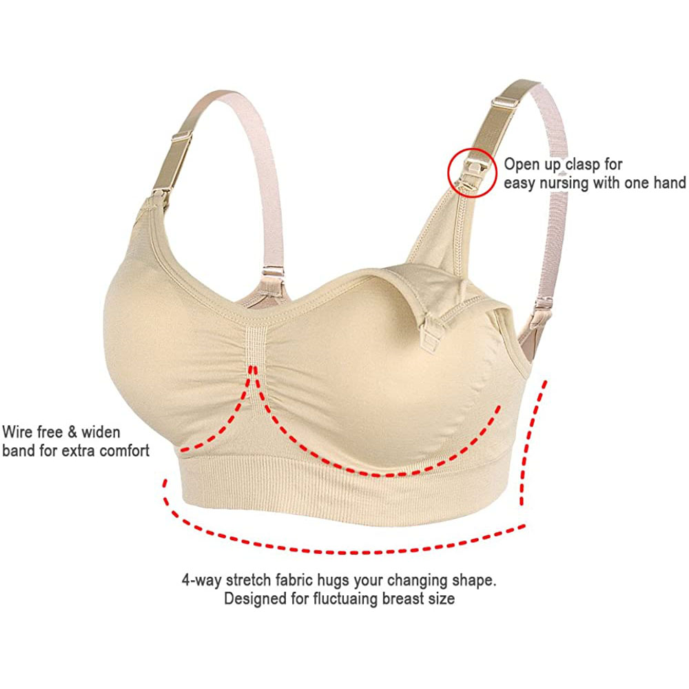 Womens Maternity  Nursing Bra  - огляд і ціна Sleep Bra Bralette