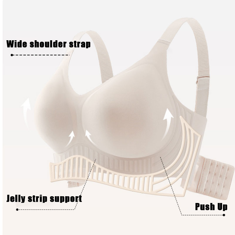 Large Size Wireless Full Cover - огляд і ціна Minimizer Bra Women