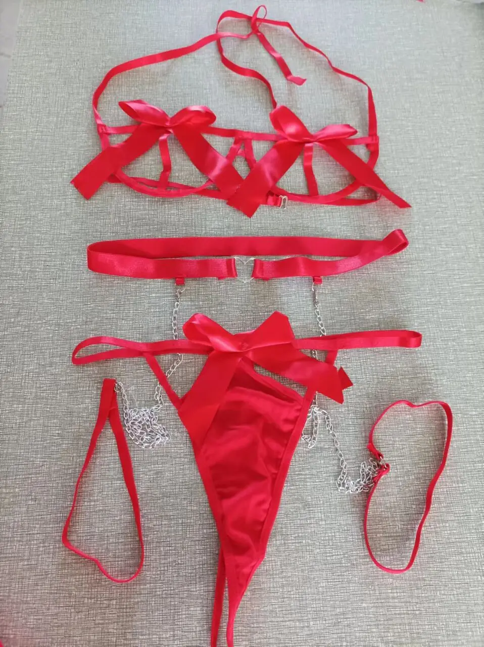 Sexy Lingerie Woman Lace Trans - огляд і ціна Lace Bralette Set