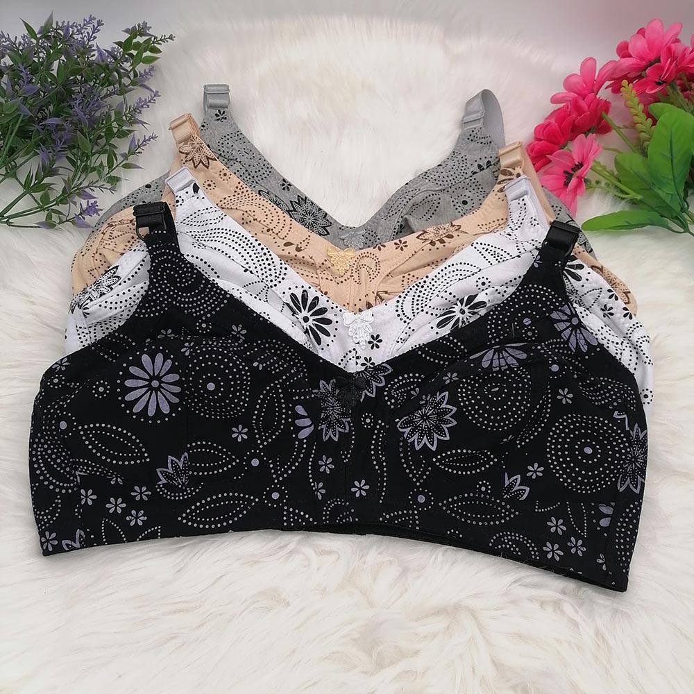 Women's Big Cup Wireless Bra C - огляд і ціна Cotton Bra Everyday
