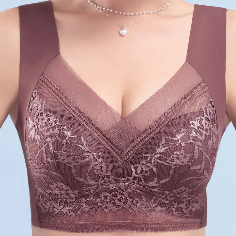 L-6L Women Large Bra Push Up I - огляд і ціна Lace Bralette Set
